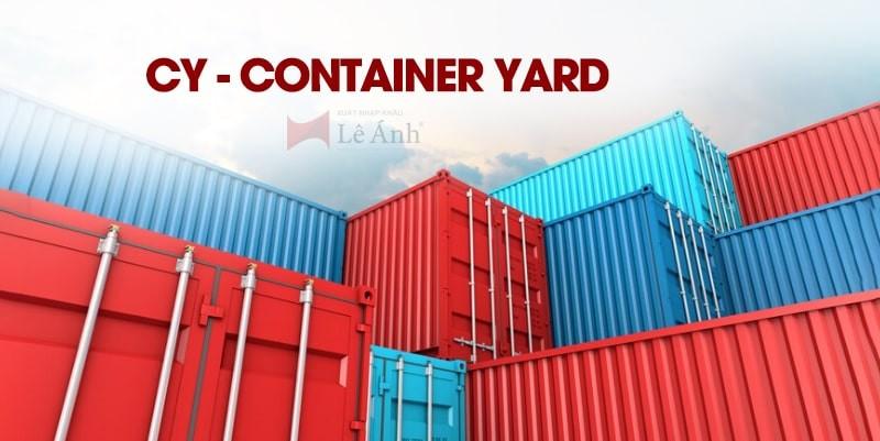 cy - container yard là gì