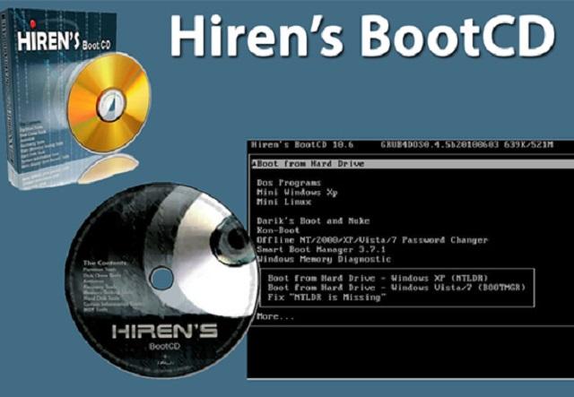 Giới thiệu phần mềm Hiren’s BootCD