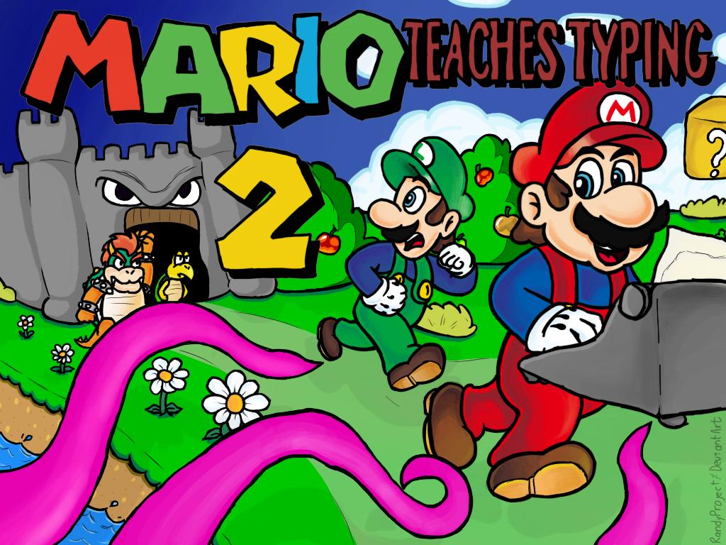 Mario Teaches Typing - Tập Gõ 10 Ngón Bằng Trò Chơi Mario