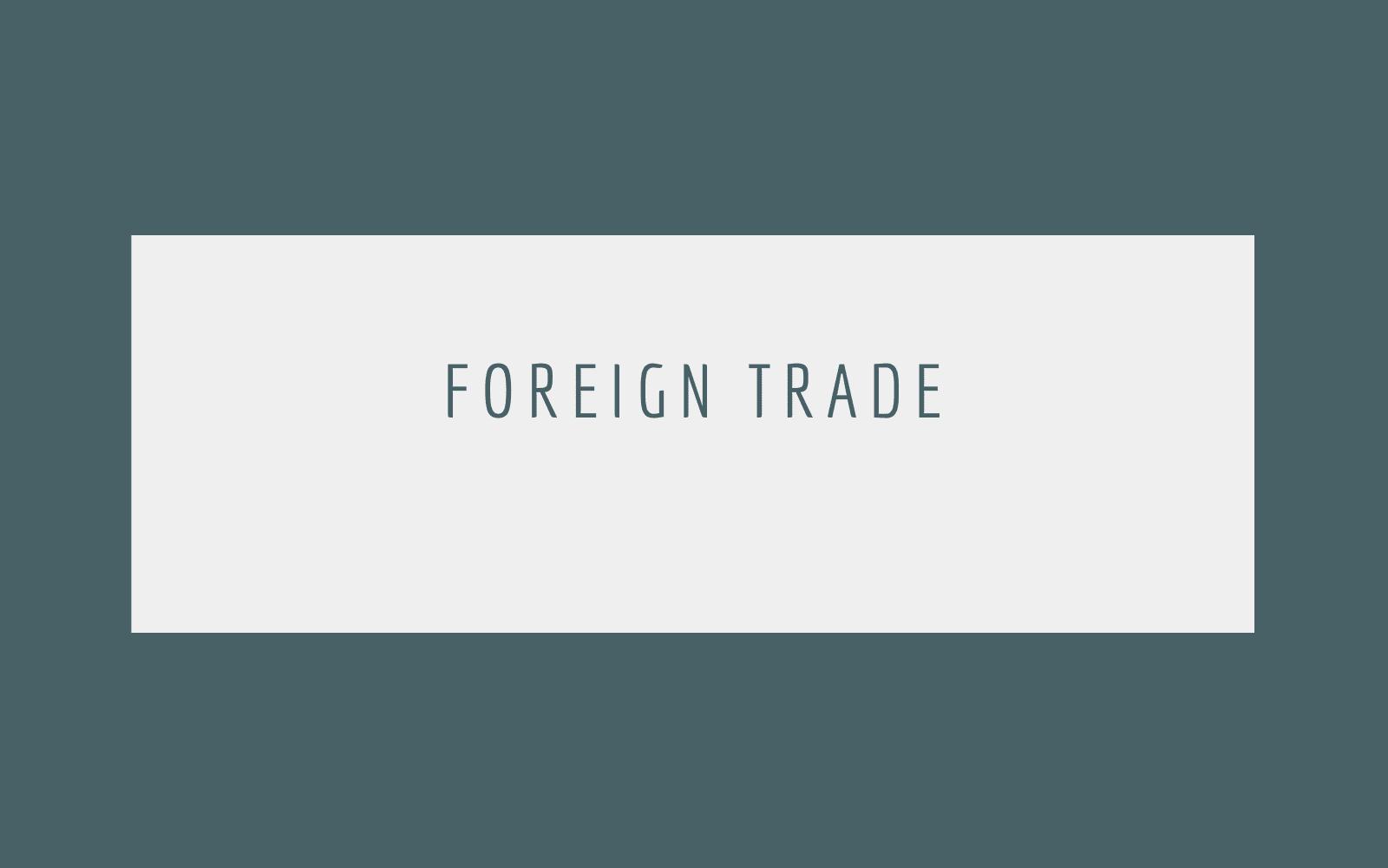 Ngoại Thương (foreign Trade) Là Gì?