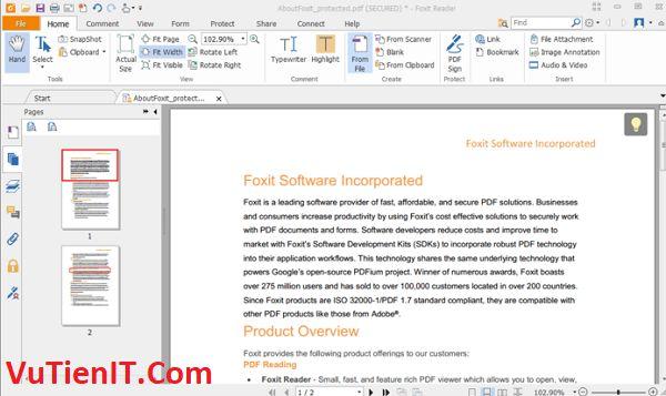 Foxit Reader 9.0 Full – Phần mềm đọc PDF Tốt Nhất trên PC