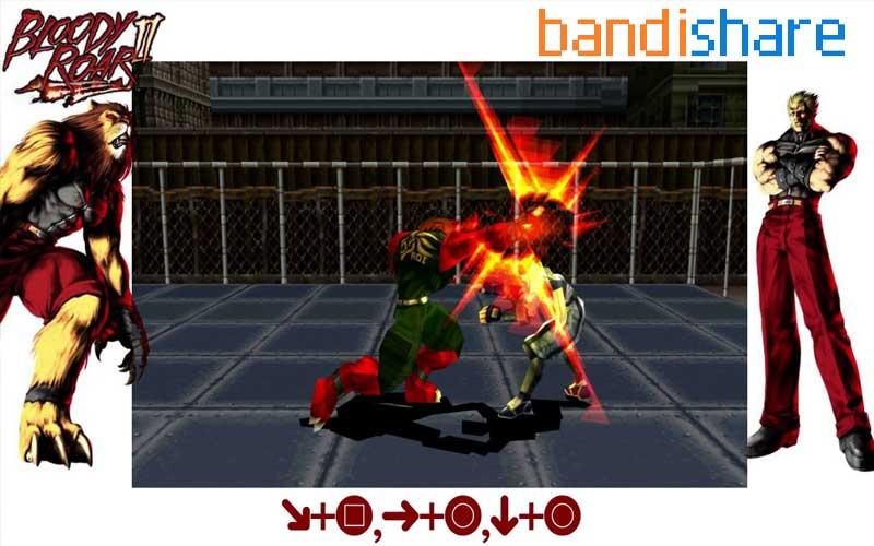 Tải Bloody Roar 2 – Game đấu trường thú Full nhân vật cho PC