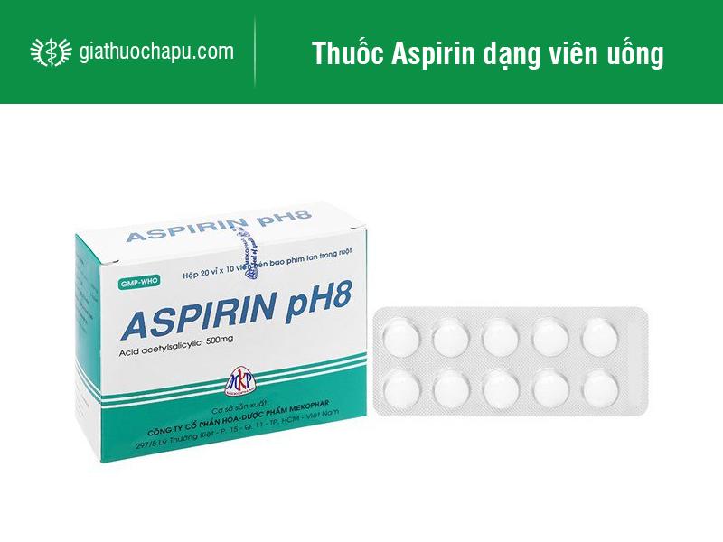 Thuốc Aspirin giá bao nhiêu?