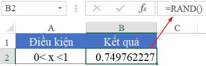 Hướng dẫn cách sử dụng hàm RANDOM trong Excel – hàm tạo số ngẫu nhiên