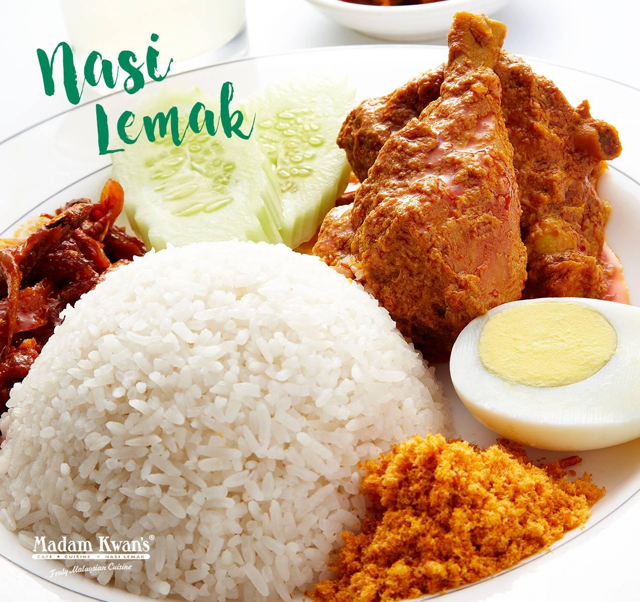 Nasi Lemak - món ăn truyền thống Malaysia