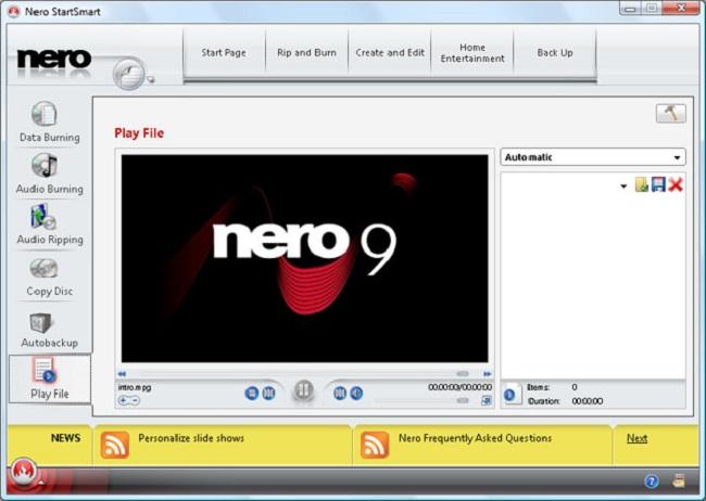Tải Nero 9.0 full Crack- Hướng dẫn cài đặt chi tiết