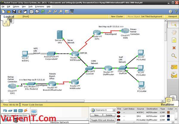 Cisco Packet Tracer 7.0 Full – Phần mềm thiết kế mạng máy tính