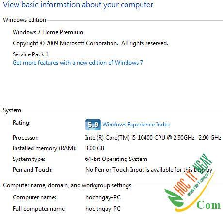 Tải Windows 7 SP1 miễn phí
